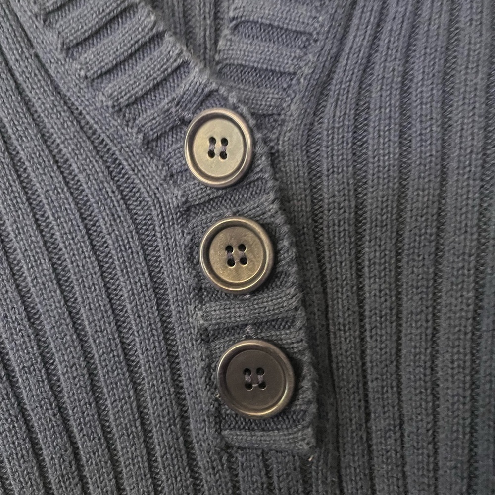 Jones New York Sport navy blue sweater size medium - Picture 3 of 4